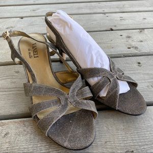 Vaneli Glittery Short Heels